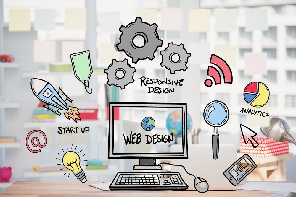 Modern website design for businesses